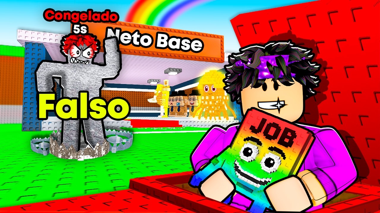 YOUTUBER FALSO estaba ESTAFANDO y ROBÉ sus BRAINROT SECRETOS OCULTO en Steal a Brainrot