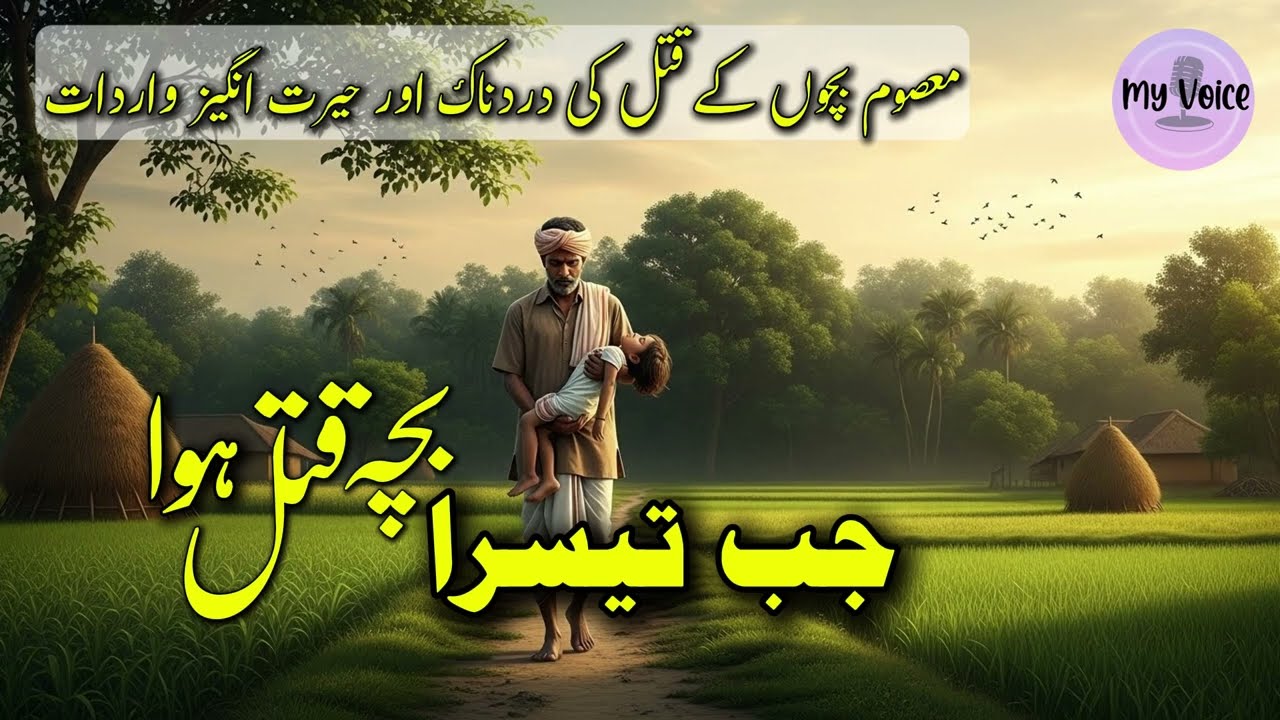 Jab Teesra Bacha Qatal Hua | Police Investigation Story by DSP Symon