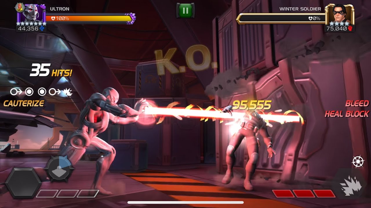 Mcoc first rank 4 7 star! | Ultron kills ROL winter soldier in 30 seconds!