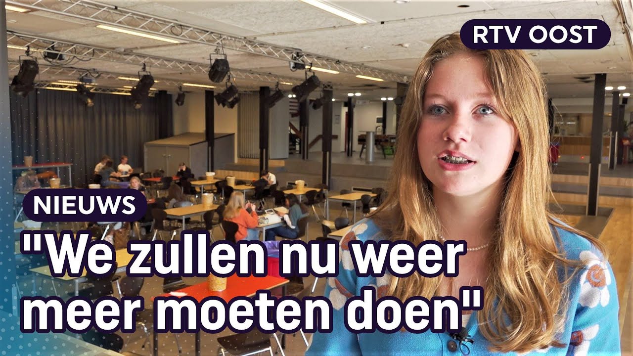 Middelbare scholen weer open: blijdschap overheerst in Zwolle | RTV Oost