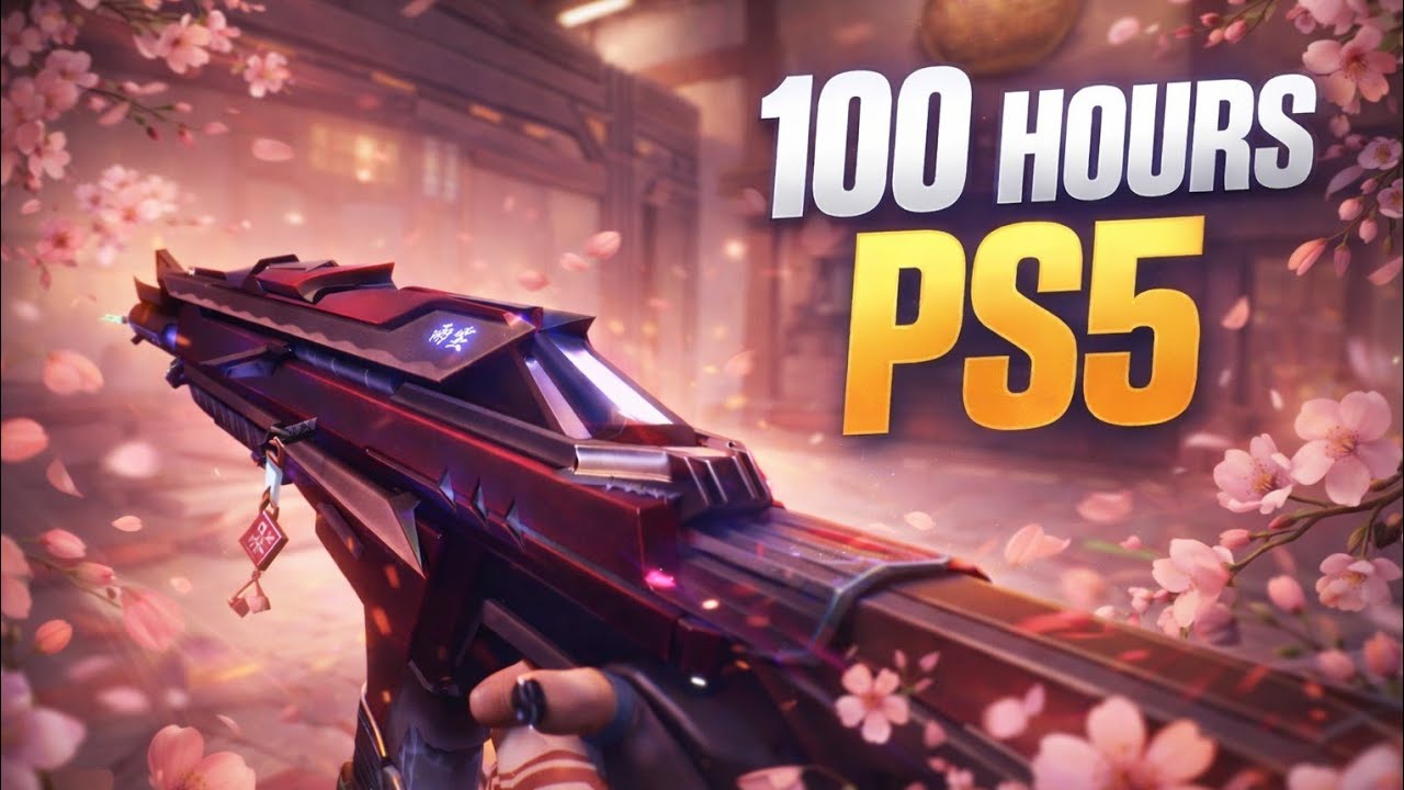 100 HOURS Valorant PS5 Player HIGHLIGHTS