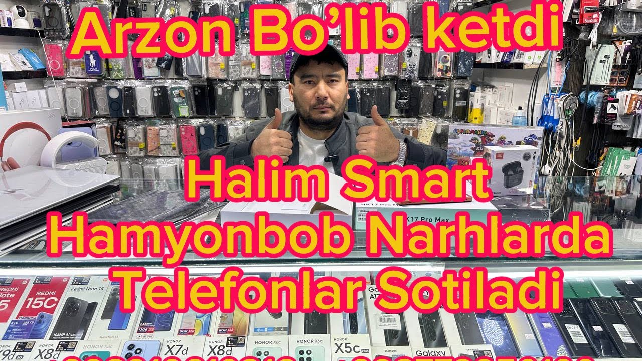 Telefon Narhlari Arzon bo’lib ketdi
