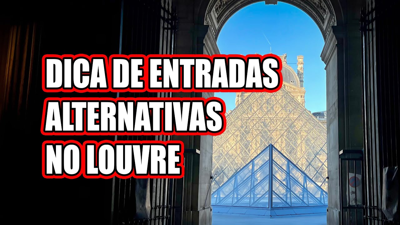 DICAS PRA VOCÊ NÃO FICAR NA ENORME FILA DO LOUVRE! - PARIS 2022. #andredegrossi #louvre #paris