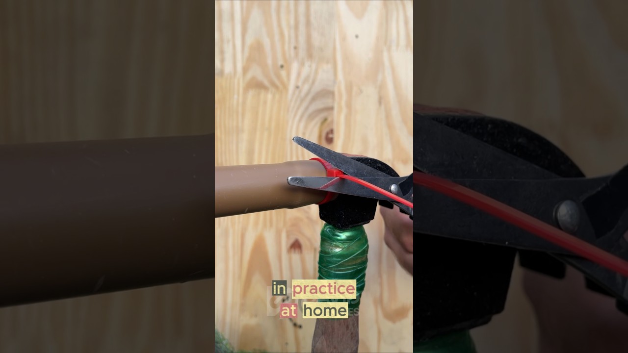 Самодельный инструмент из ПВХ-труб, который впечатляет всех #DIYTools #HomemadeTool #ImpressesEve...