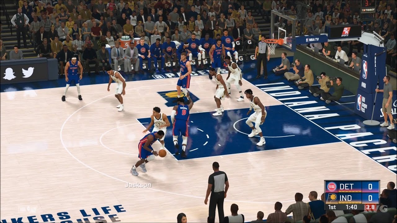 NBA 2K20 - Indiana Pacers vs Detroit Pistons - Gameplay (PS4 HD) [1080p60FPS]