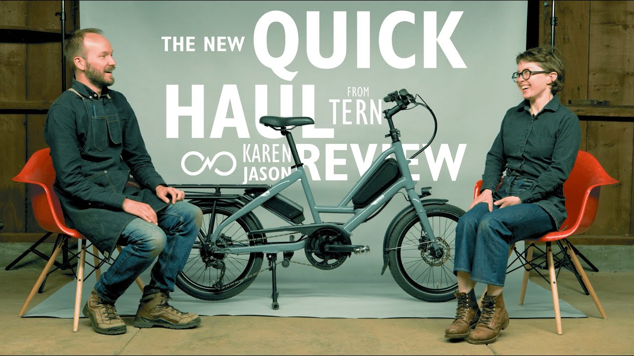 Review: New Tern Quick Haul Utility / Family Ebike