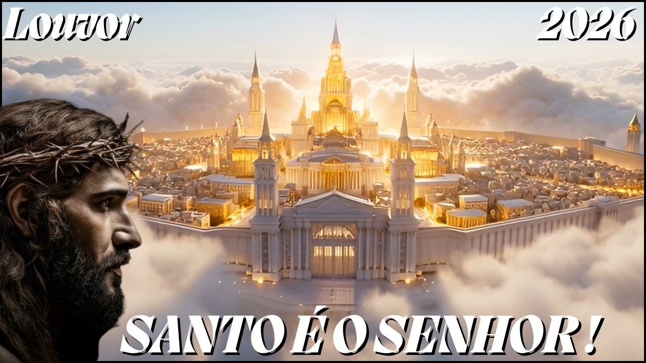 🔥 SANTO É O SENHOR | A Adoração Que Vai Encher Sua Casa Com a Presença de Deus 🙌✨