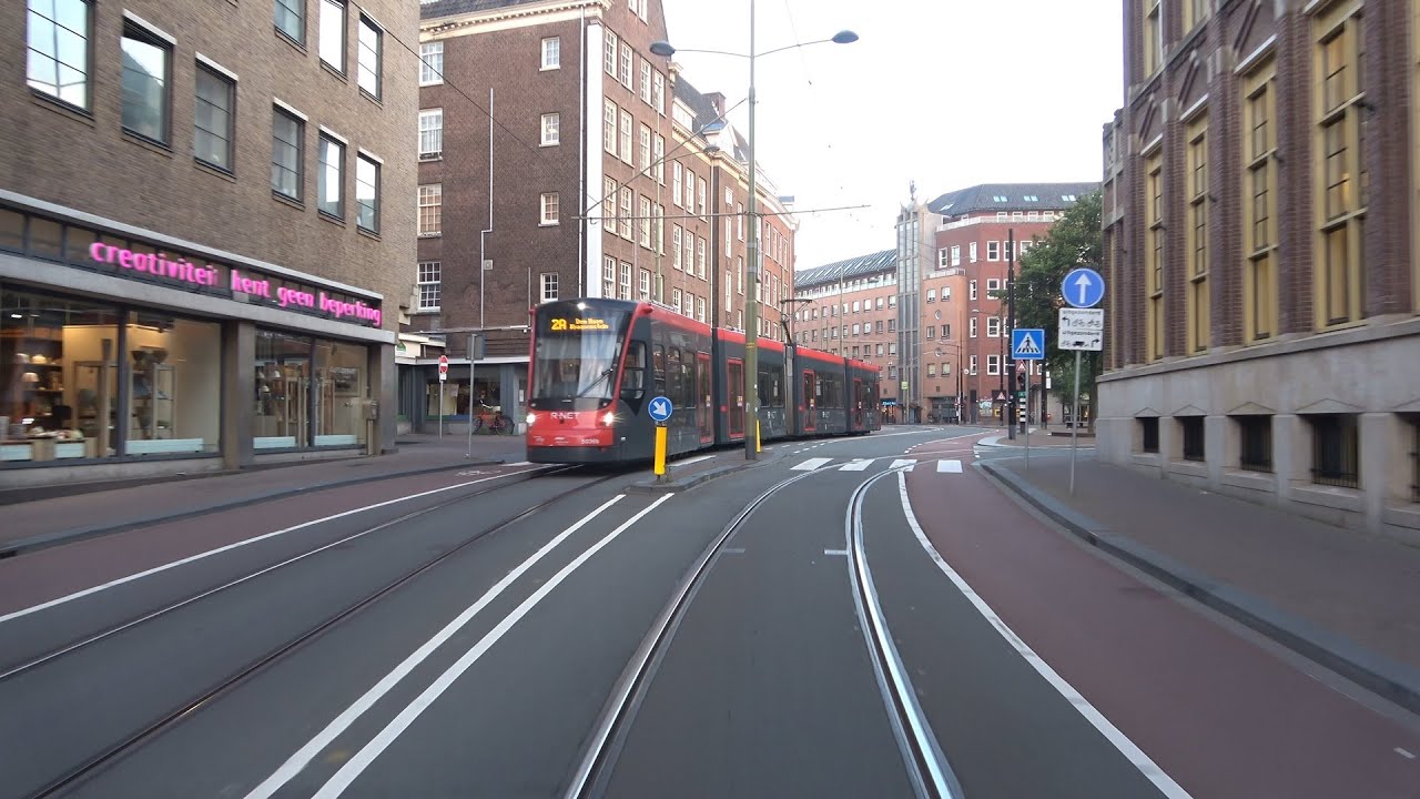 HTM R-NET tramlijn 2A Kraayenstein - Centraal Station v.v. | omleiding | Siemens Avenio 5068 | 2021