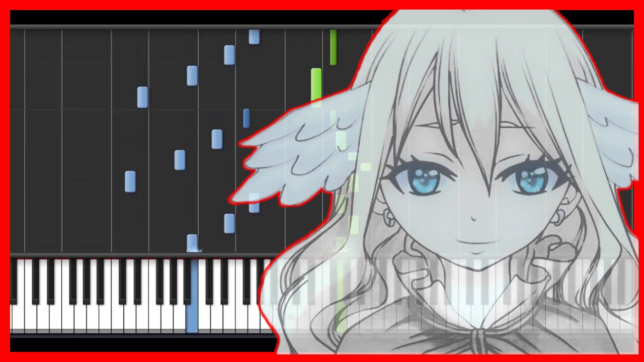 Fairy Tail - Inishie No Mahou-anime-{easy piano tutorial}-(Synthesia)-HD