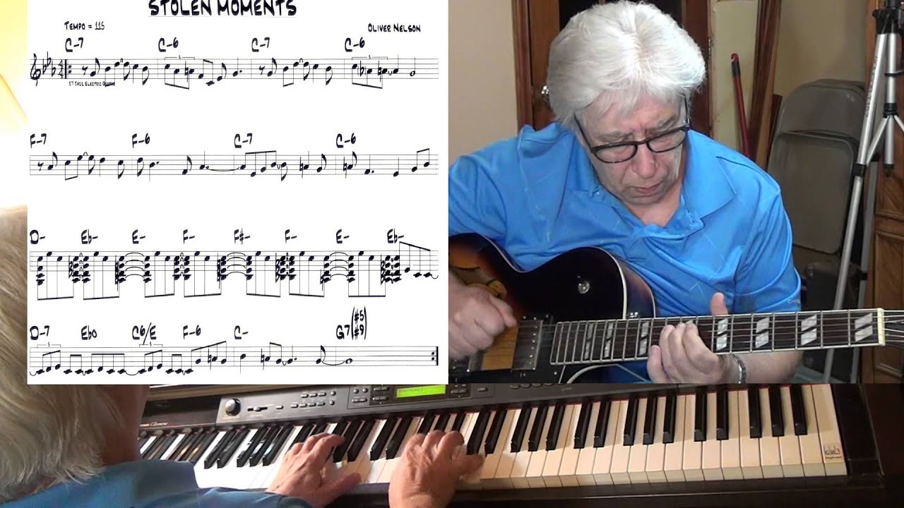 Stolen Moments - Jazz guitar & piano cover ( Oliver Nelson ) Yvan Jacques