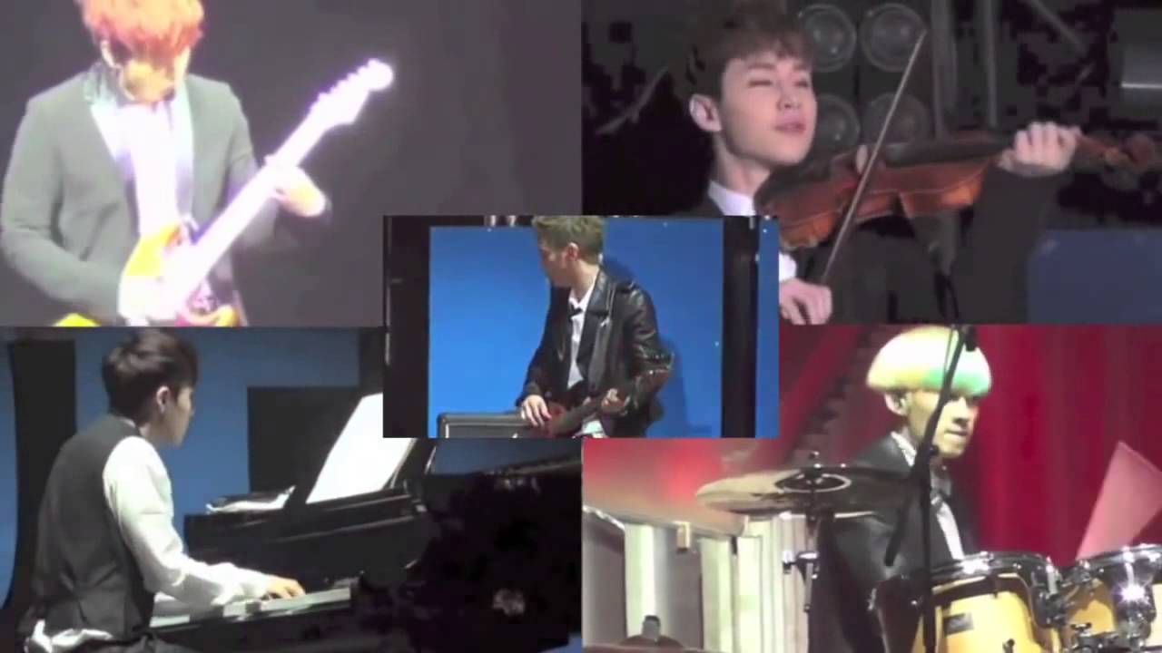Super Junior M Band - MinWookWonHyuk & Henry^^