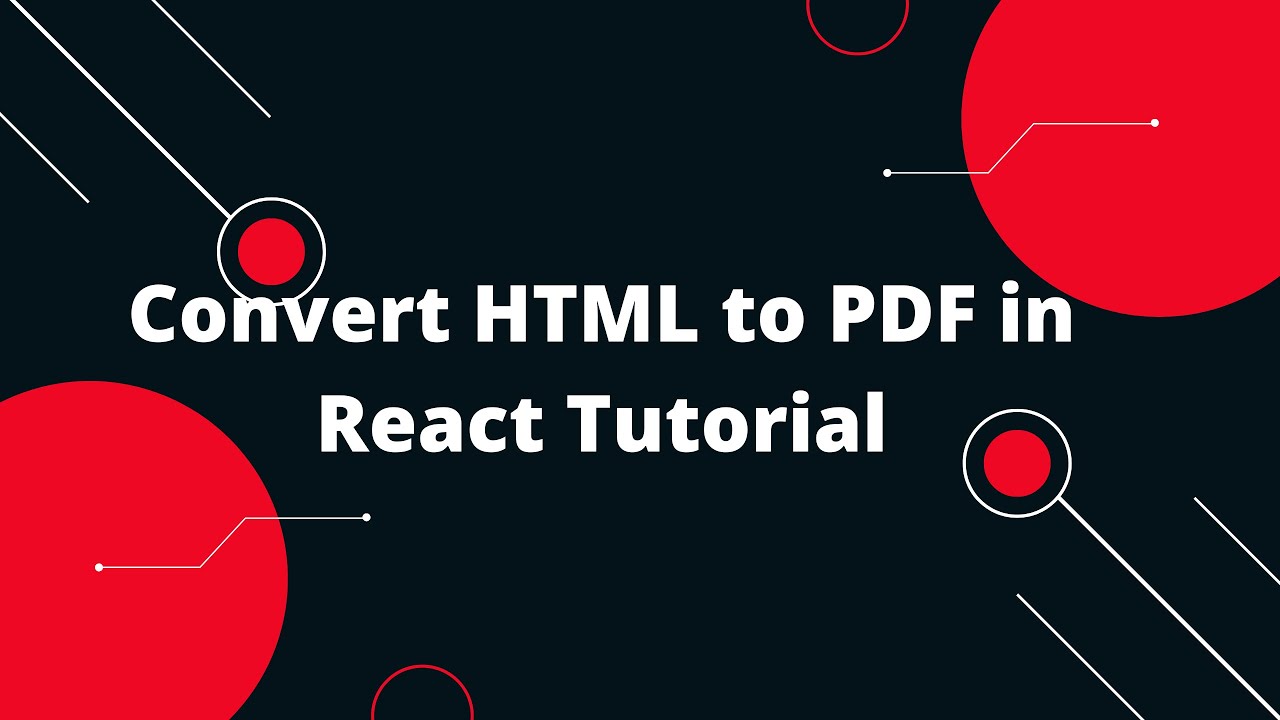 🔥 Учебник по конвертации HTML в PDF в React 📄 | Пошаговое руководство!