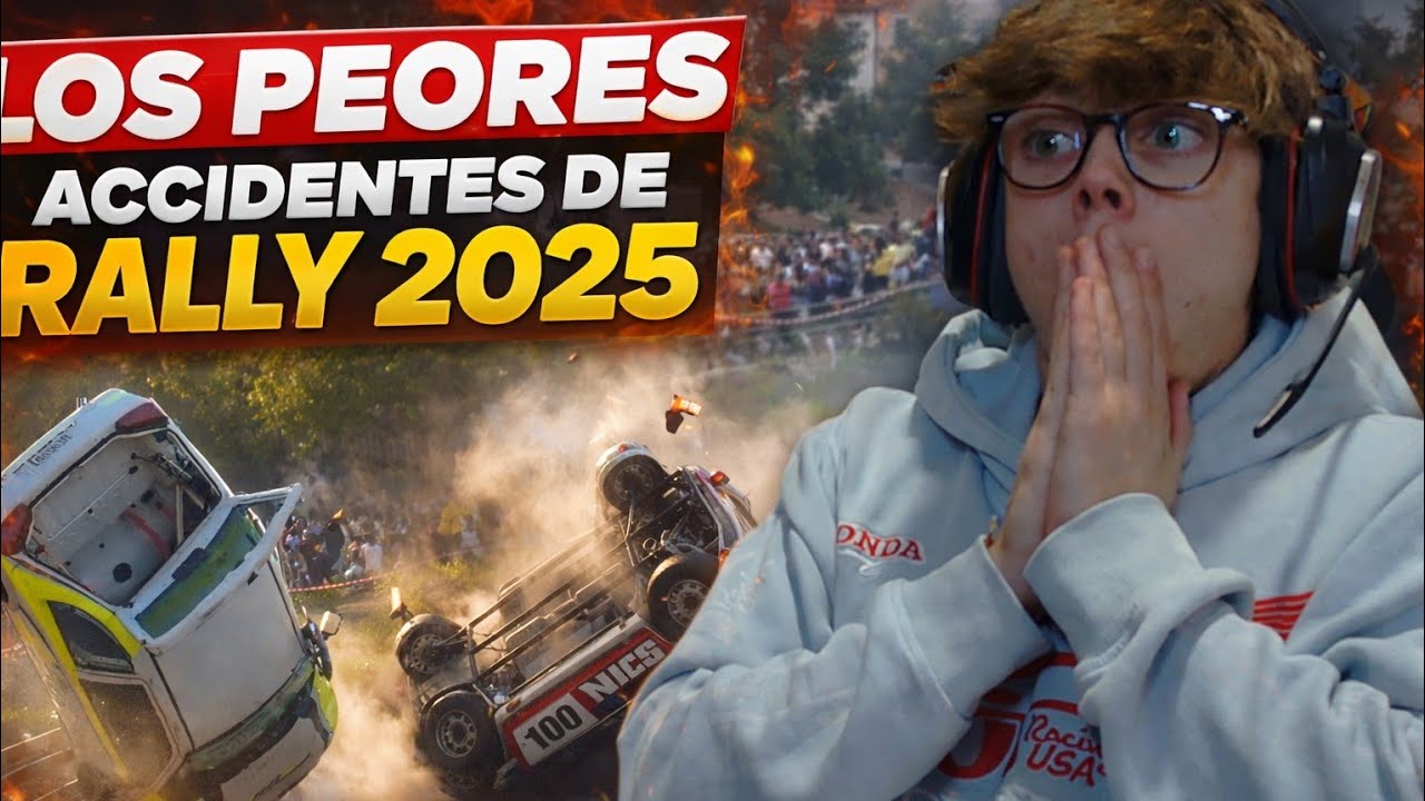 LOS PEORES ACCIDENTES DE RALLY 2025 | REACCIÓN | Mikicg