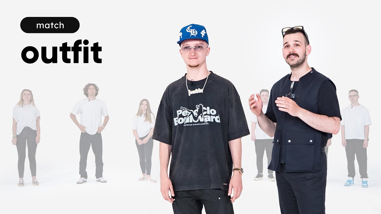 welches outfit gehört zu wem? mit @jstin17 & @VictorBraunStudios - match | the.studio