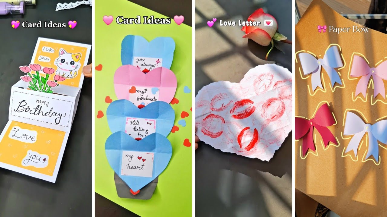 9 Easy craft ideas / how to make/ paper craft / handmade paper craft / art and craft / girl crafts