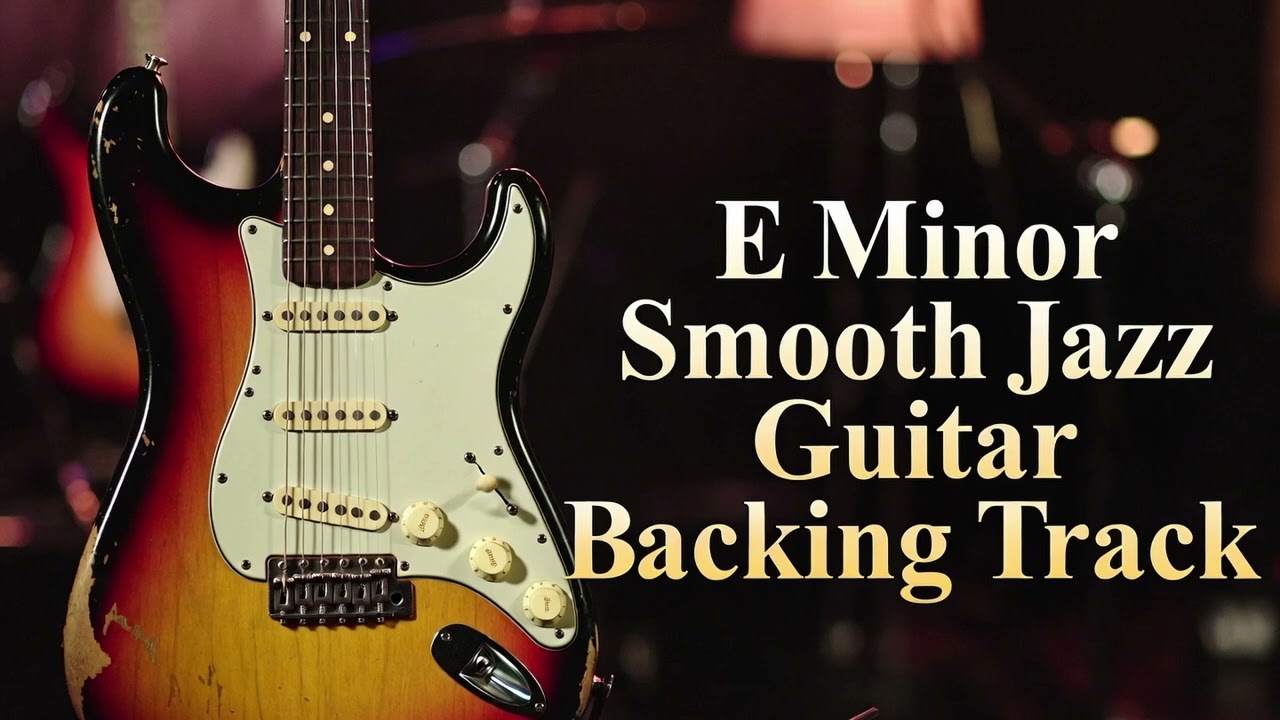 Quiet Conversations | Smooth Jazz Backing Track in E Minor (68 BPM)