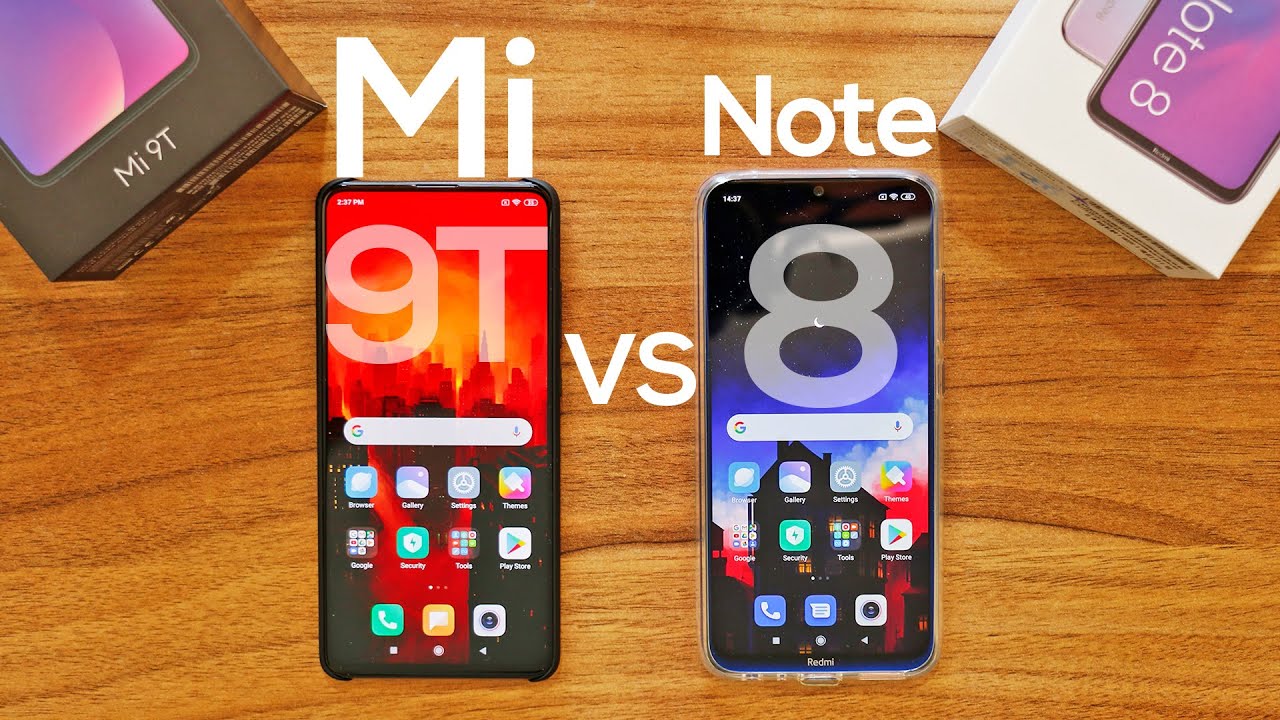 Xiaomi Mi 9T Vs. Redmi Note 8 - Speed & Display Test