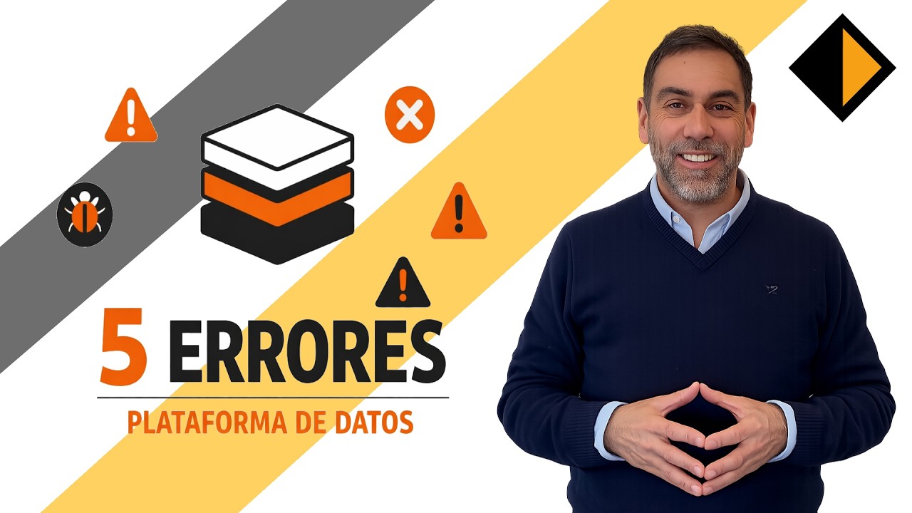 5 Errores al Crear una Plataforma de Datos - SAND - Jesús Cristóbal #somossand #somosdatos #data