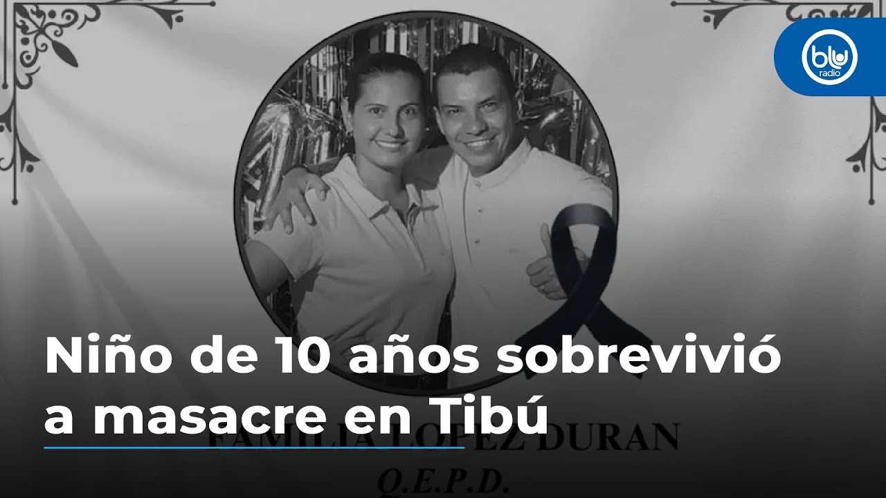 Niño de 10 años sobrevivió a masacre en Tibú: su papá, su mamá y hermanito murieron