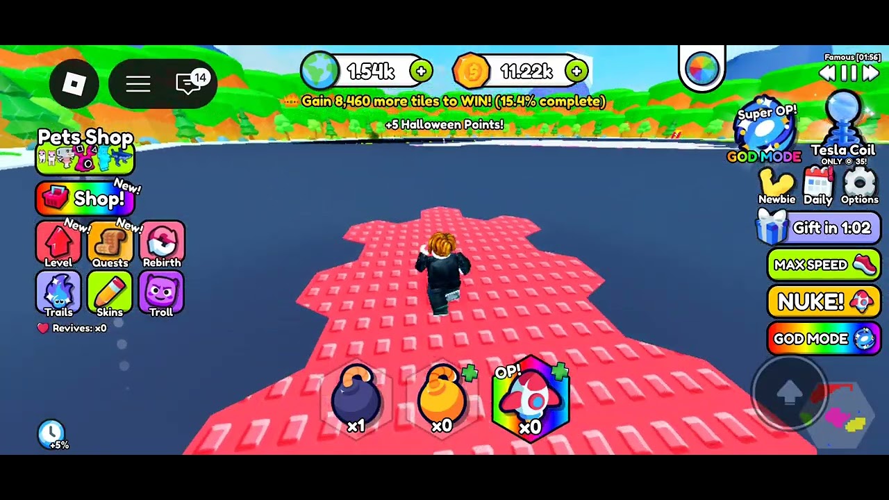 Playing a new game in ROBLOX 😀
