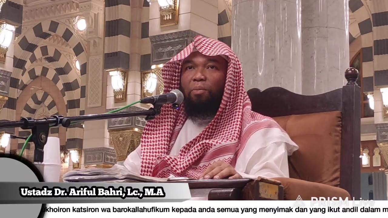 06-10-2025 || LIVE Kajian Rutin Pintu 19 Masjid Nabawi || Ustadz Dr. Ariful Bahri,Lc., M.A