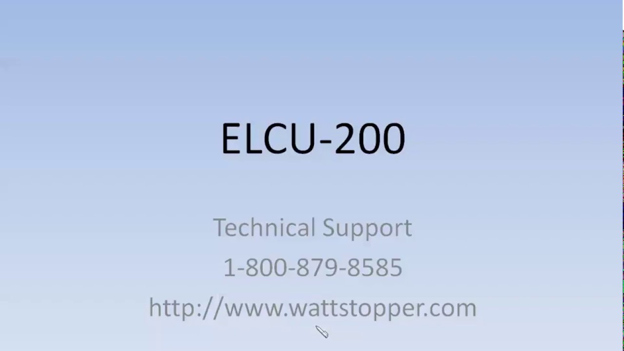 Emergency Lighting Control Unit Training and Technical Overview