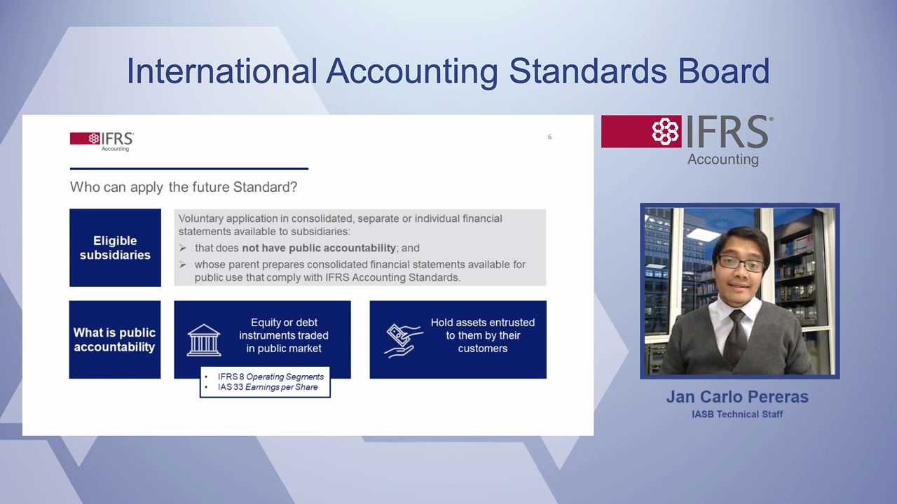 Overview of forthcoming IFRS Accounting Standard for Subsidiaries without Public Accountability