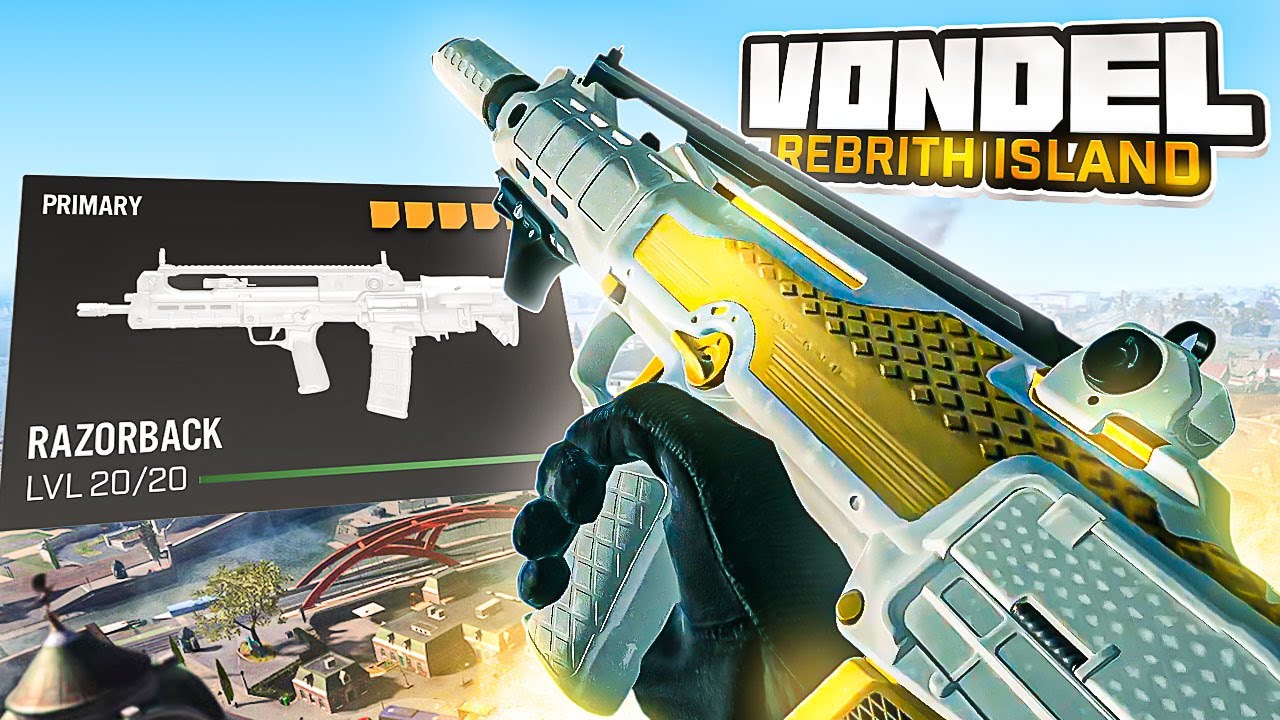 the NEW MAX LEVEL TEMPUS RAZORBACK CLASS SETUP on Vondel Park Warzone!