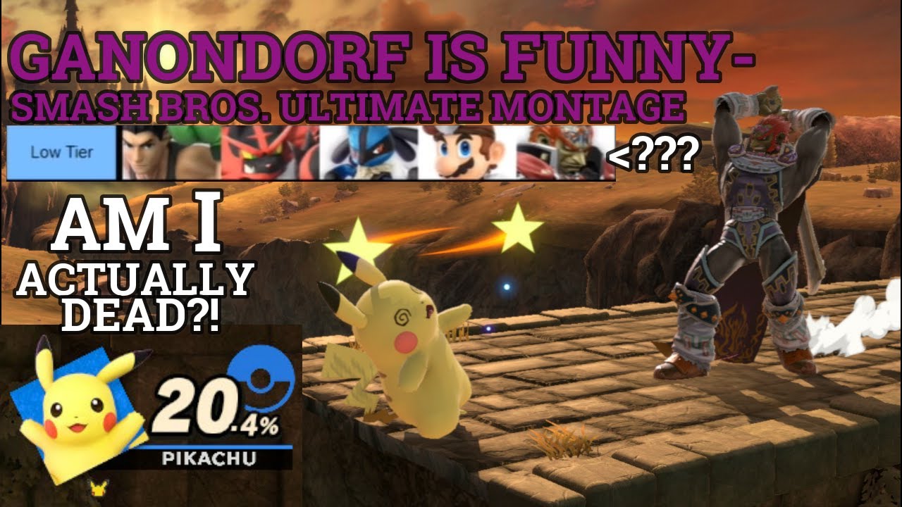 Ganondorf is Funny- Smash Bros. Ultimate Montage