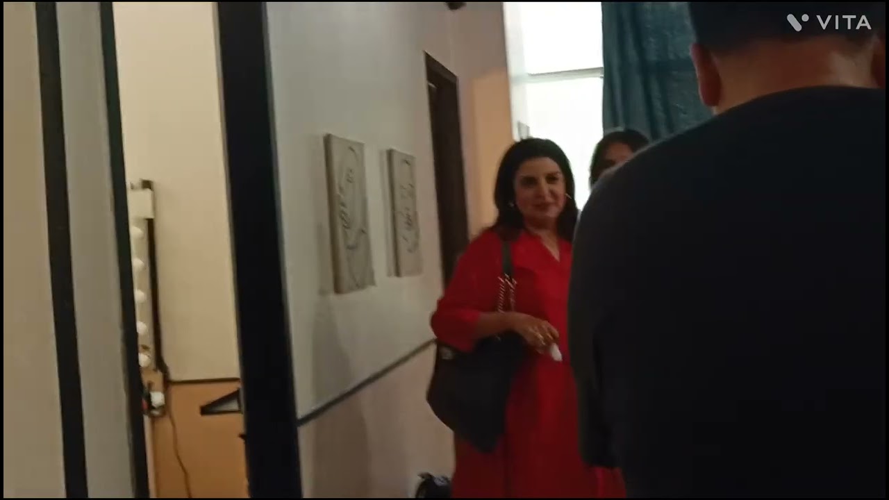 Chalo Dikhata 📽️Hun Farah Khan Ke Set Per Shooting🎬😱