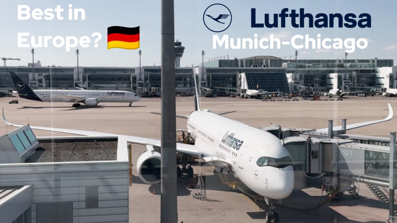 EUROPE'S BEST!? | TRIP REPORT | Lufthansa | Airbus A350-900 | Munich 🇩🇪 - Chicago 🇺🇸