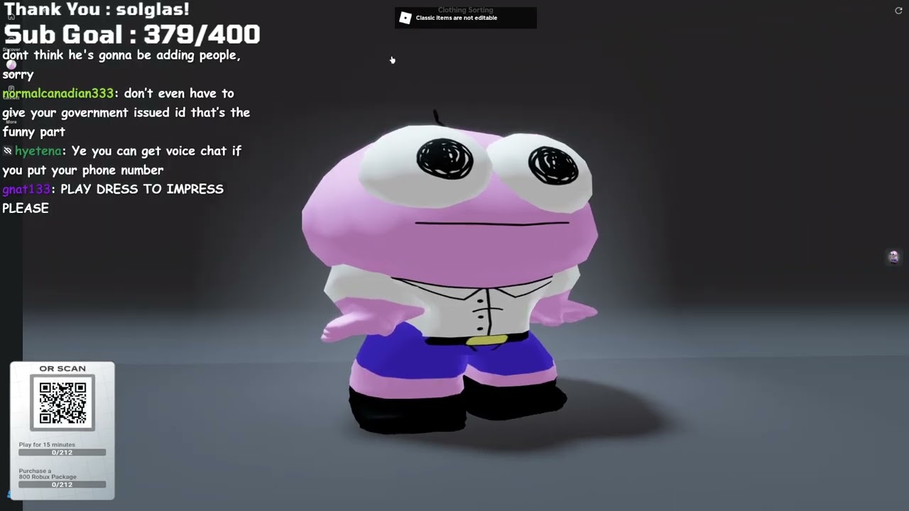 The PrinceZam Roblox Stream...