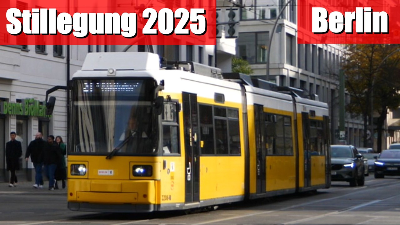 Straßenbahn Stilllegung in Berlin !!! | Linie 21 fährt nicht mehr.