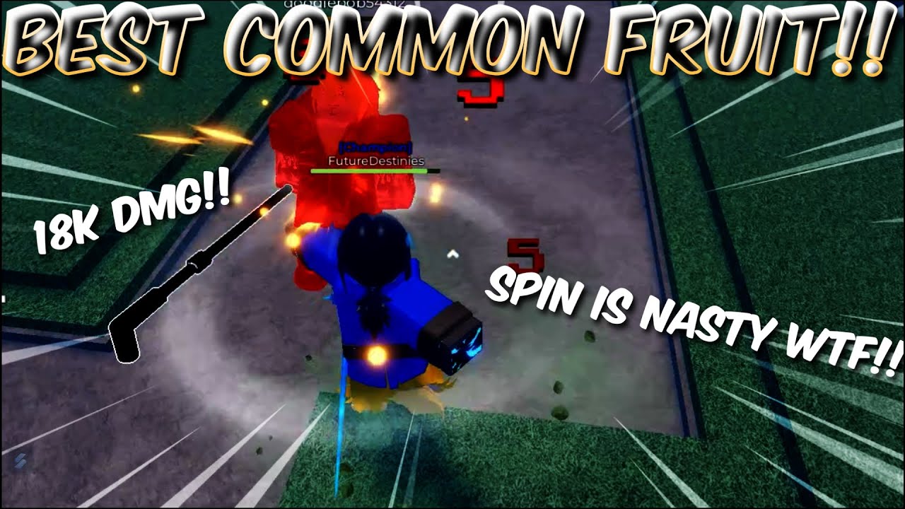 (GPO) SPIN IS ACTUALLY FILTHY AF!! (18k DMG)