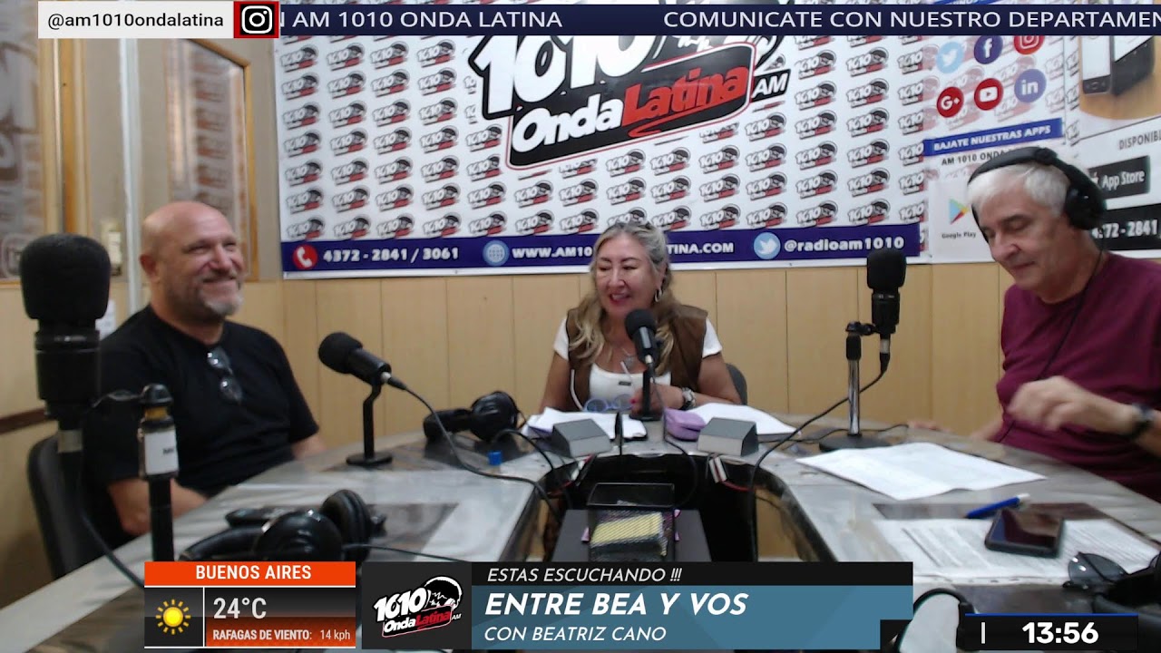 ENTRE BEA Y VOS -  20/02/26  - VIERNES 13:00 HS - AM 1010 ONDALATINA -