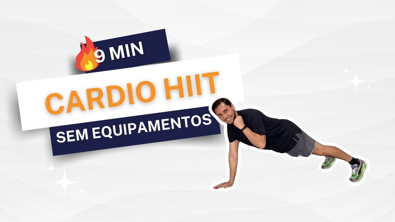 9 Minutos de Cardio Intenso Sem Pular: Resultado Garantido