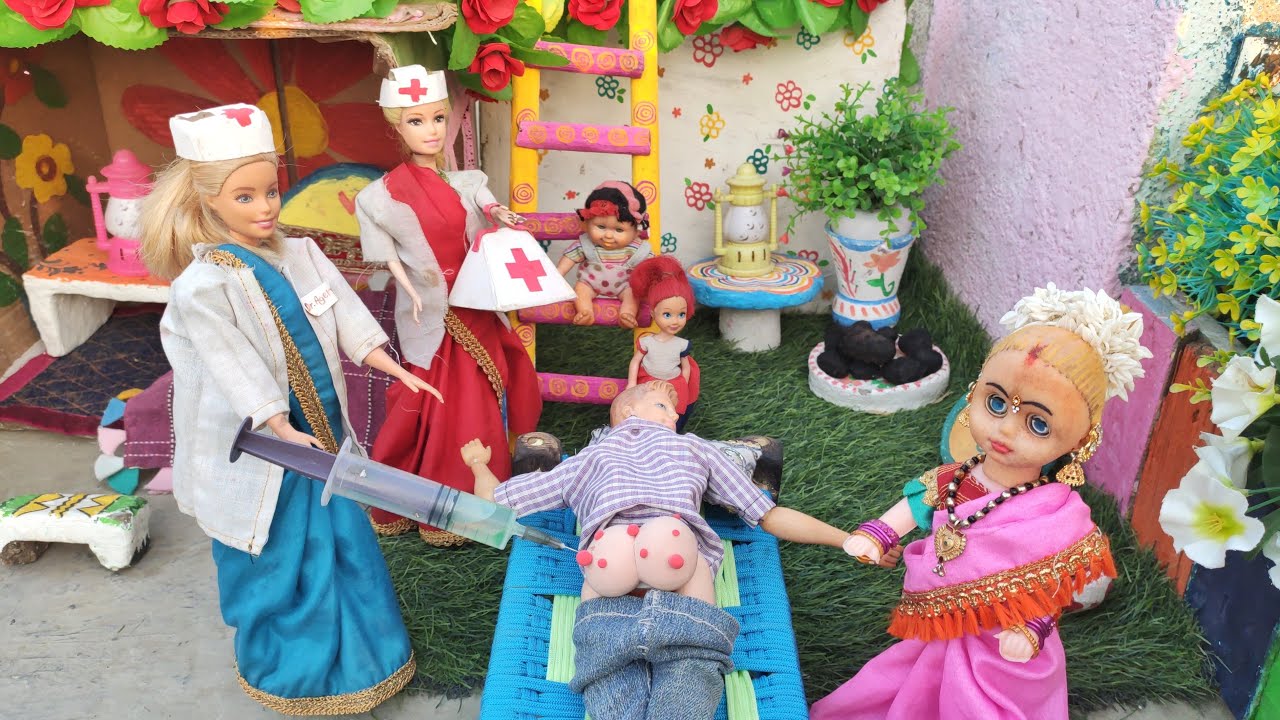 Barbie Doll All Day Routine In Indian Village/Radha Ki Kahani Part -525/Barbie Ki Hindi Kahaniyan||