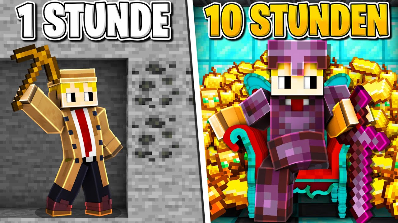 Wie schnell kann man REICH in MINECRAFT werden?