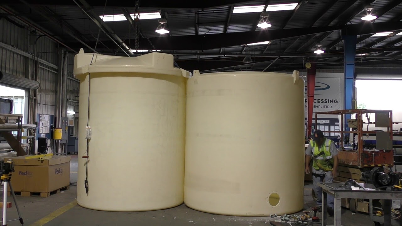 Double-Wall Chemical Storage Tank: Poly Processing's SAFE-Tank