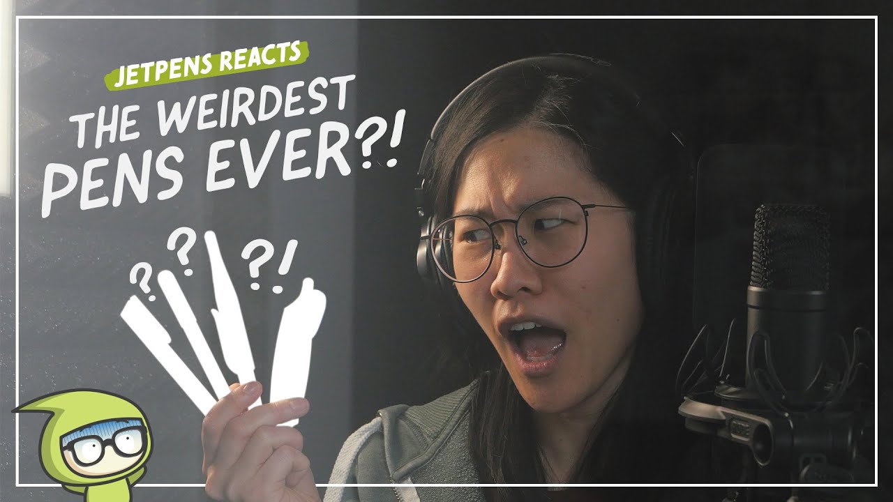 The Weirdest Pens Ever?! JetPens Reacts to Japanese and Korean Pens