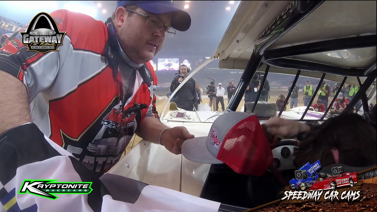Winner of $30,000 - Tyler Carpenter at the Gateway Dirt Nationals 2019 in his Super Late Model