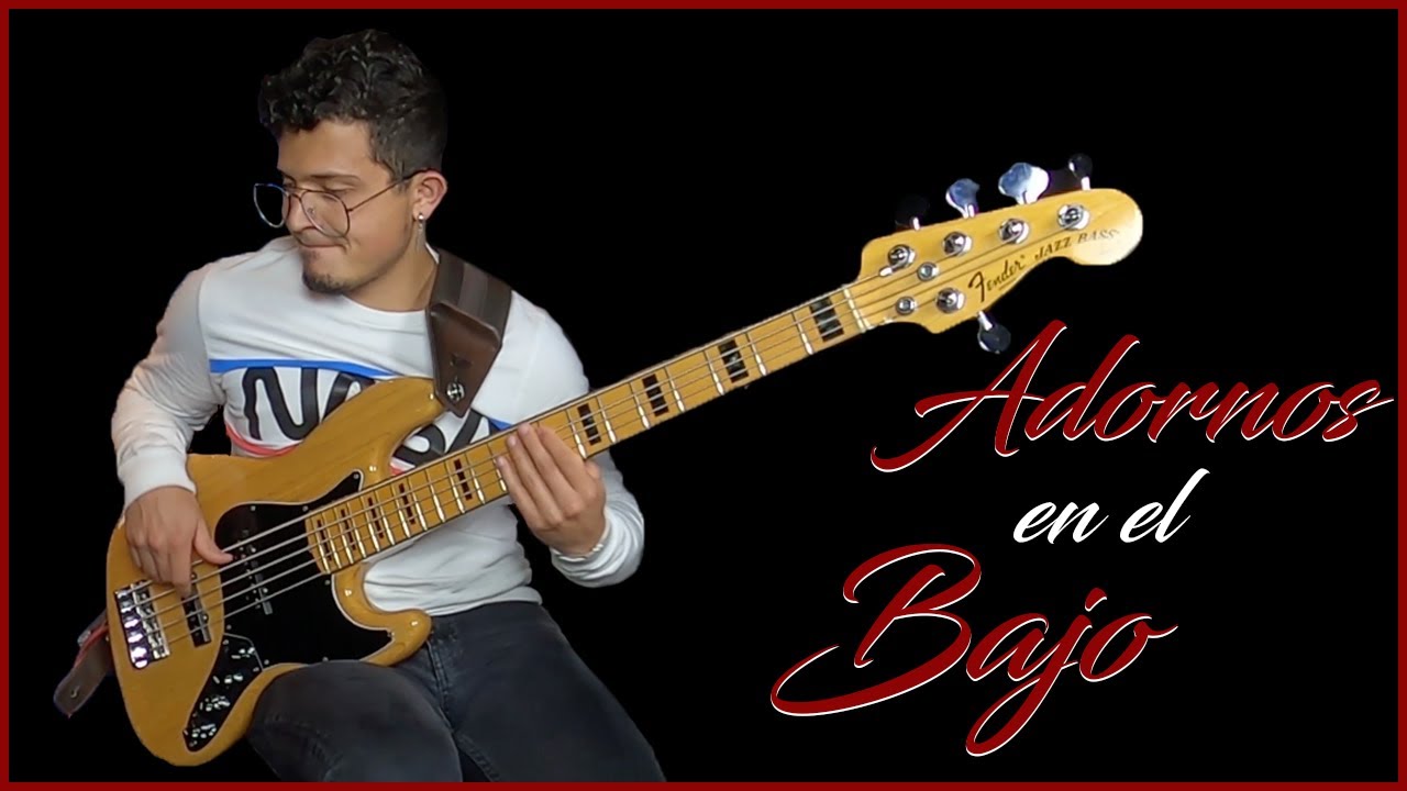 Como hacer ADORNOS en el BAJO | Lineas de bajo [Técnica de IMITACION ] Mejor recurso *2021* Avanzado