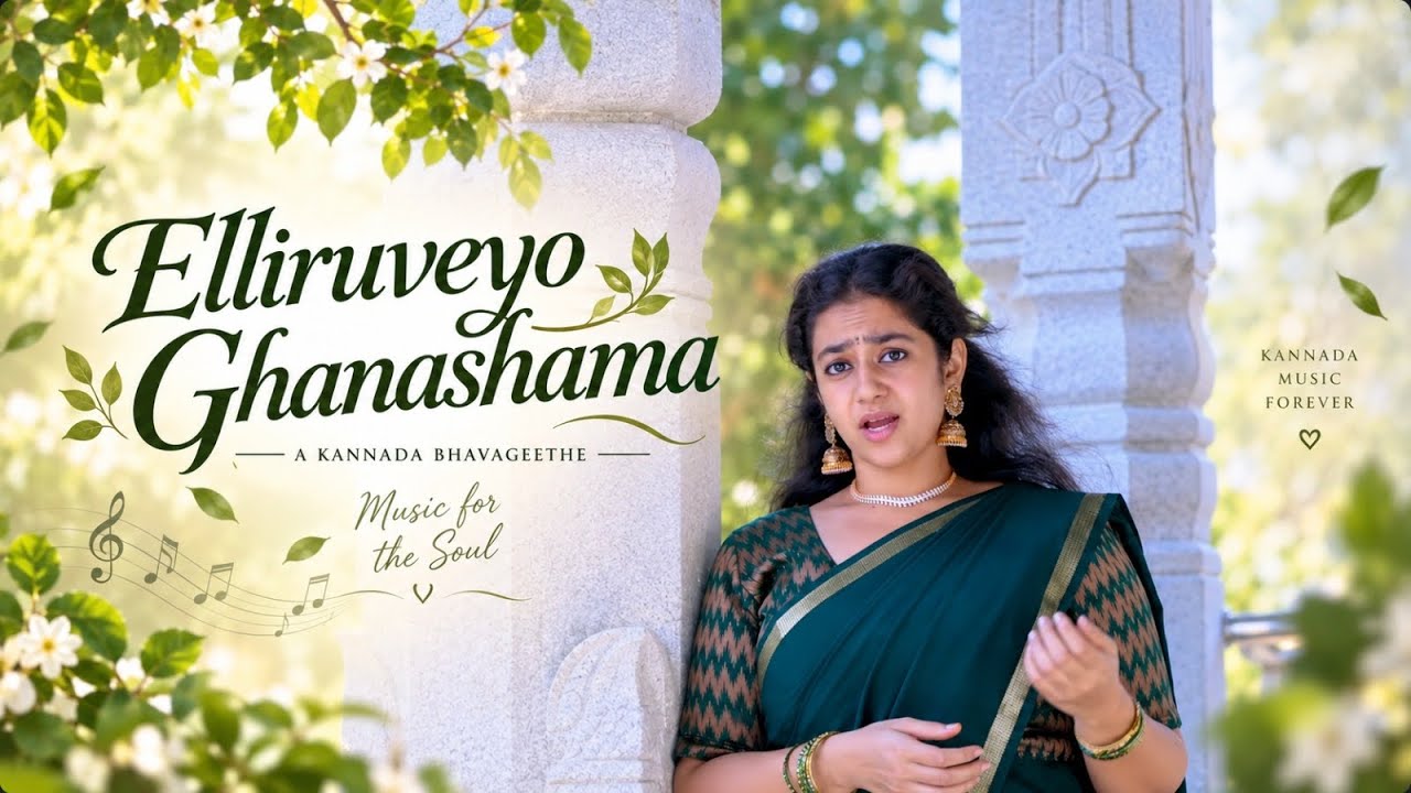 Elliruveyo Ghanashama | Bhavageethe | Dr H S Venkateshamurthy | Krishna Udupa | Pruthvishree