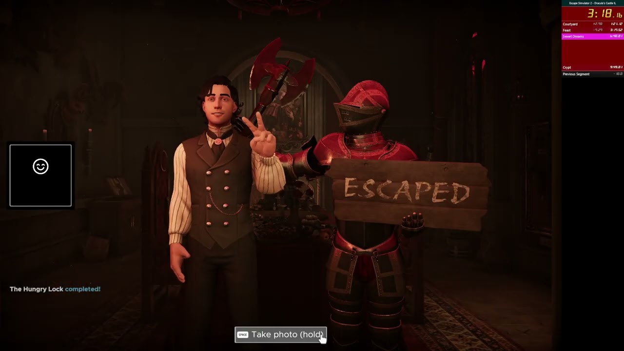 Escape Simulator 2 - Dracula's Castle DLC 8:17.10 (LRT) | Former World Record