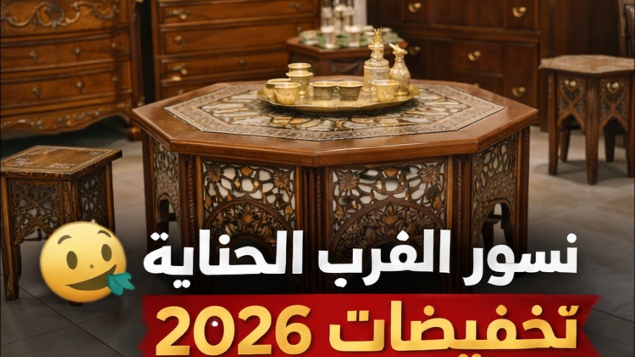 جولة داخل محلات نسور الغرب – الحناية للأثاث في بوجليدة تلمسان 2026 | أفضل أثاث وديكور للمنزل