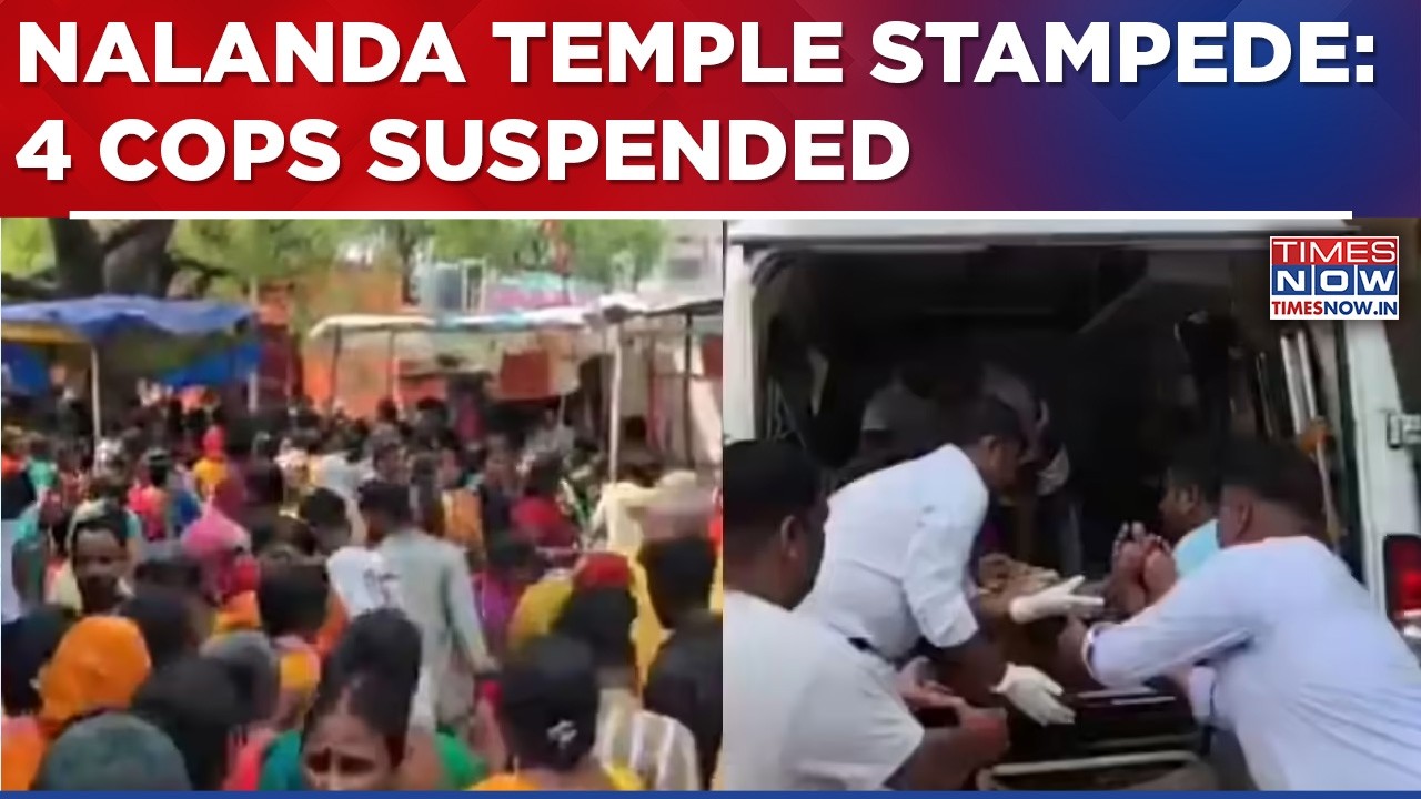 Nalanda Temple Stampede Fallout: 4 Police Personnel Suspended, SHO Rajmani Among Them