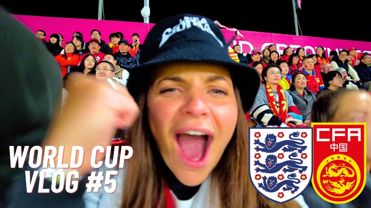 England score SIX vs China to reach the KNOCKOUTS!! (Fans POV) | Women's World Cup 2023
