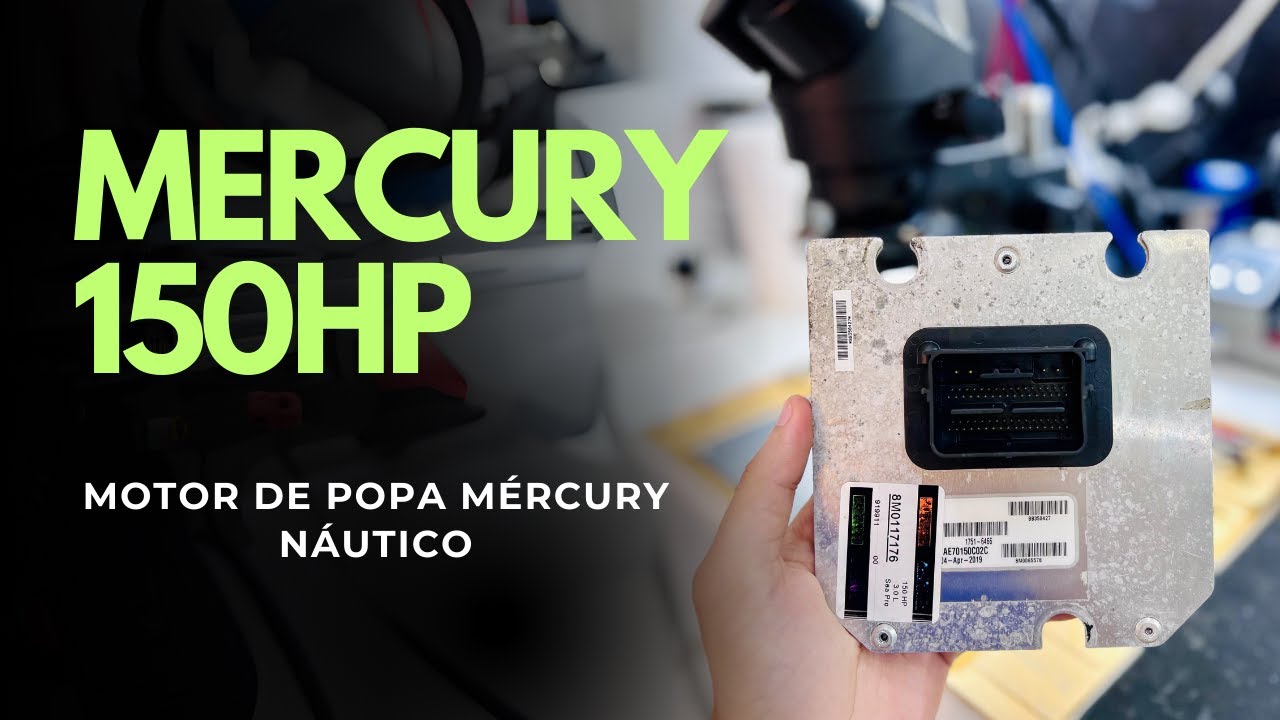 MÓDULO MERCURY 150HP NÁUTICO - REPARO! - MOTOR DE POPA