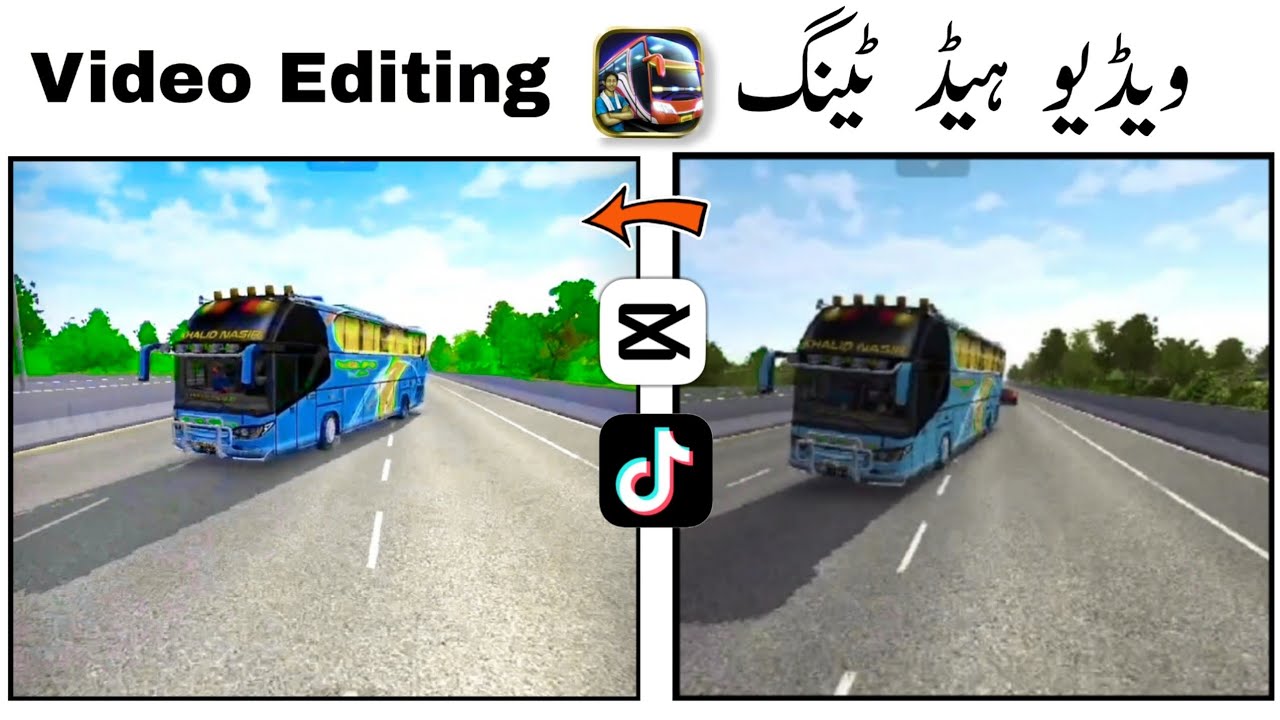 How to bus video Editing Karne Ka Tarika video editing  bus simulator indonesia game video editing🔥👌