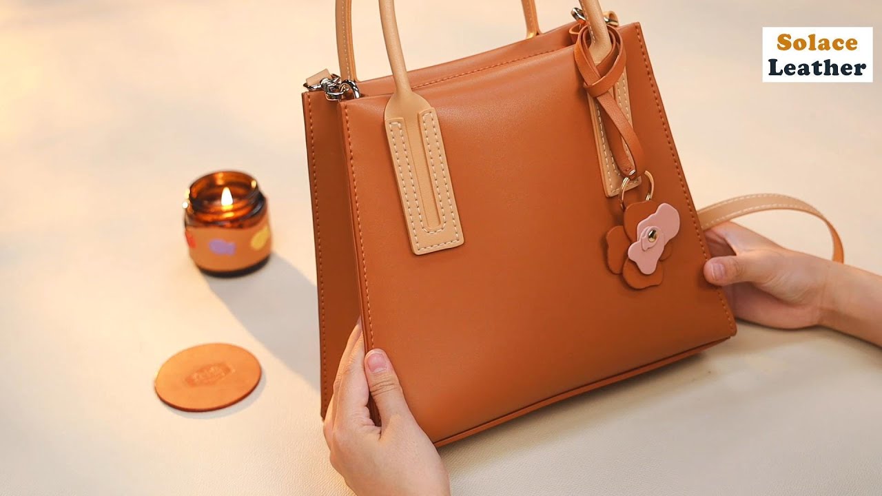Solace Leather DB657 Handbag Sewing Tutorial